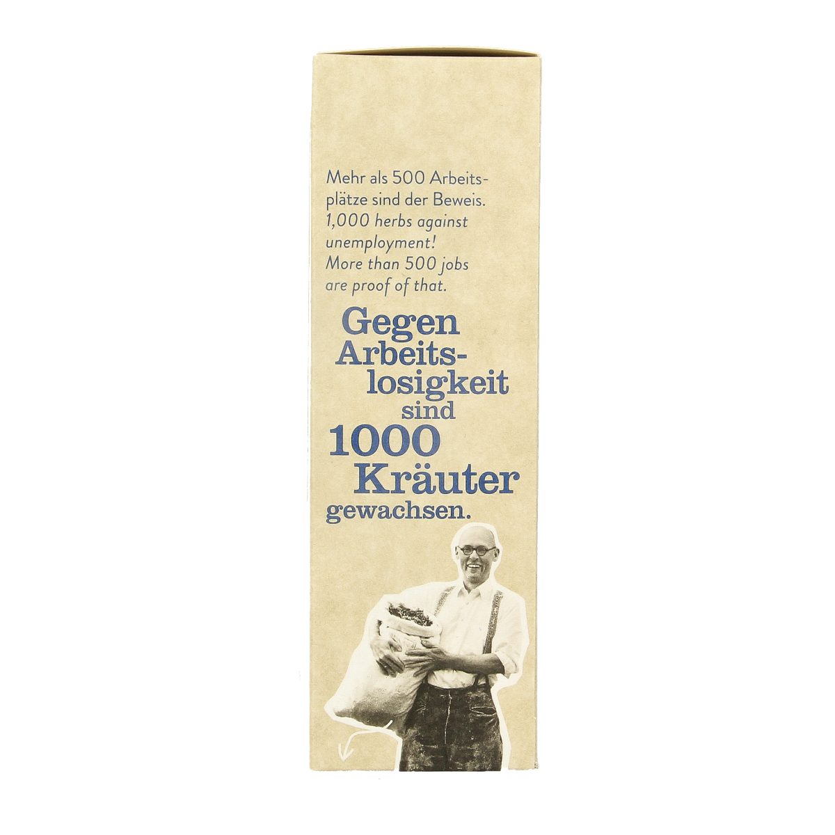 Sonnentor organic green jasmine tea loose in a 100g package, showcasing fresh green tea leaves and jasmine blossoms.
