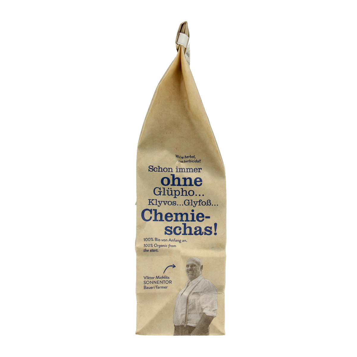 Sonnentor Lentekus loose organic tea in an 80g package, showcasing the tea leaves and packaging design.