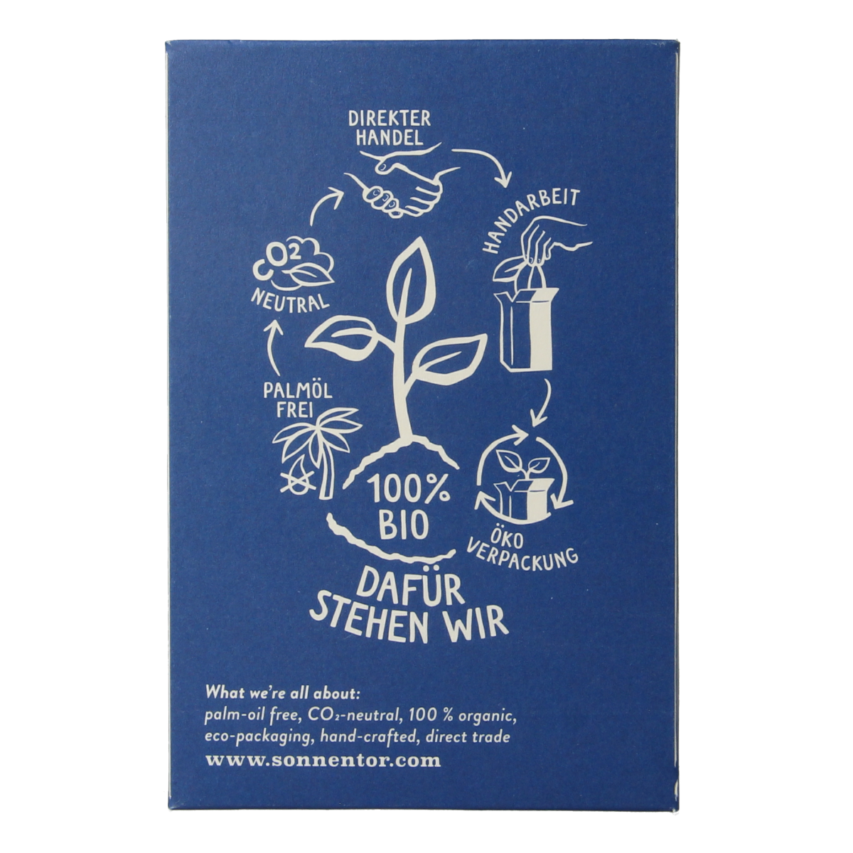 Sonnentor Earl Grey tea in 18 biodegradable tea bags, featuring bergamot flavor and natural ingredients.