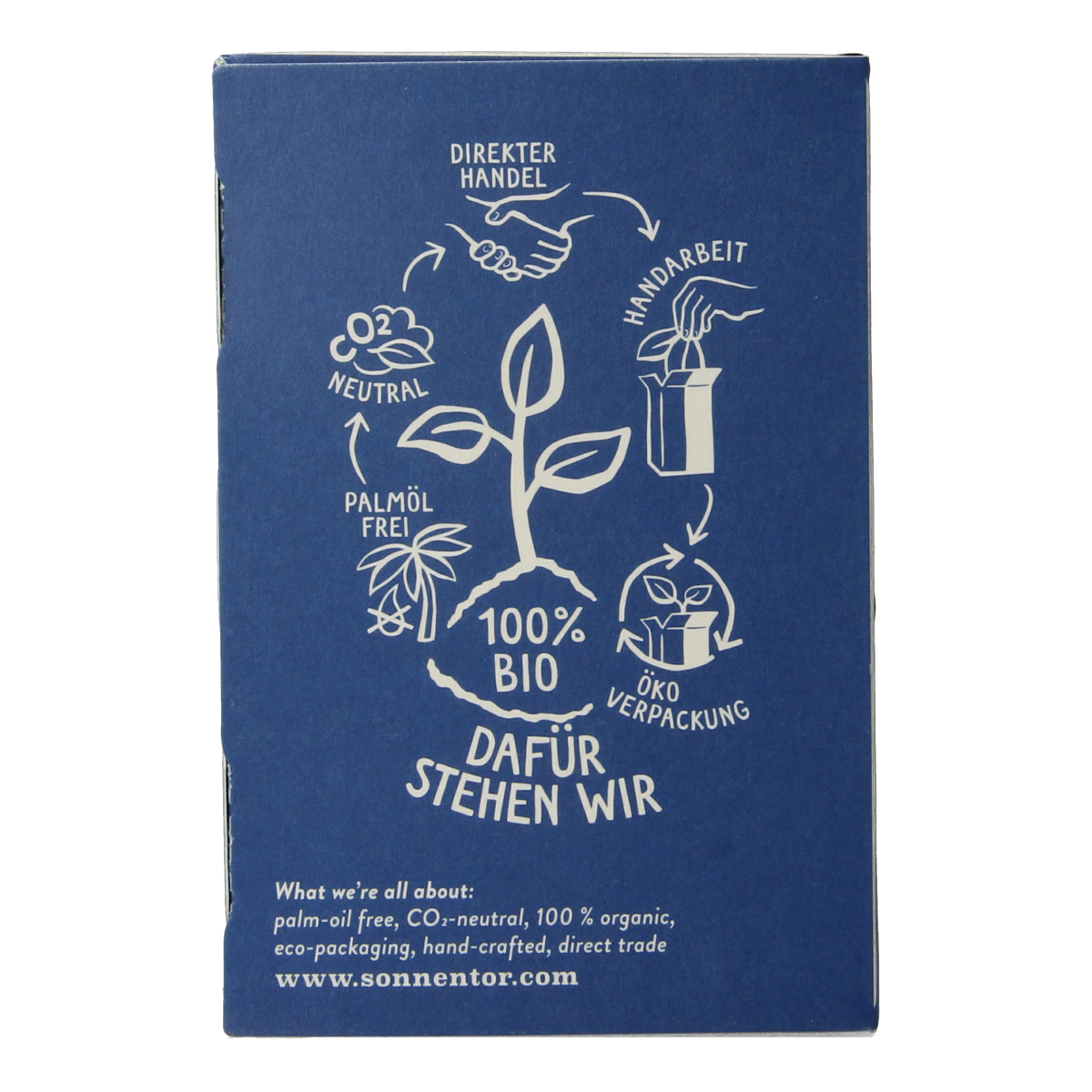 Organic Sonnentor jasmine green tea in a box of 18 tea bags, showcasing fresh green tea with jasmine blossoms.
