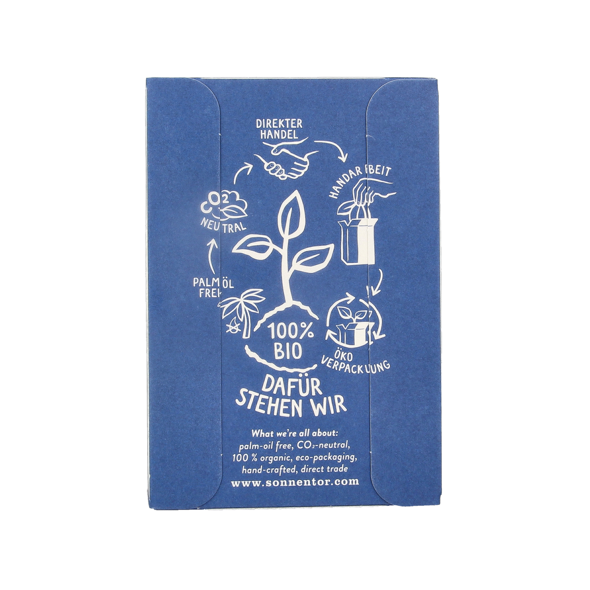 Organic Sonnentor Lentekus tea in 18 tea bags, featuring herbal blend with natural ingredients in a colorful packaging.