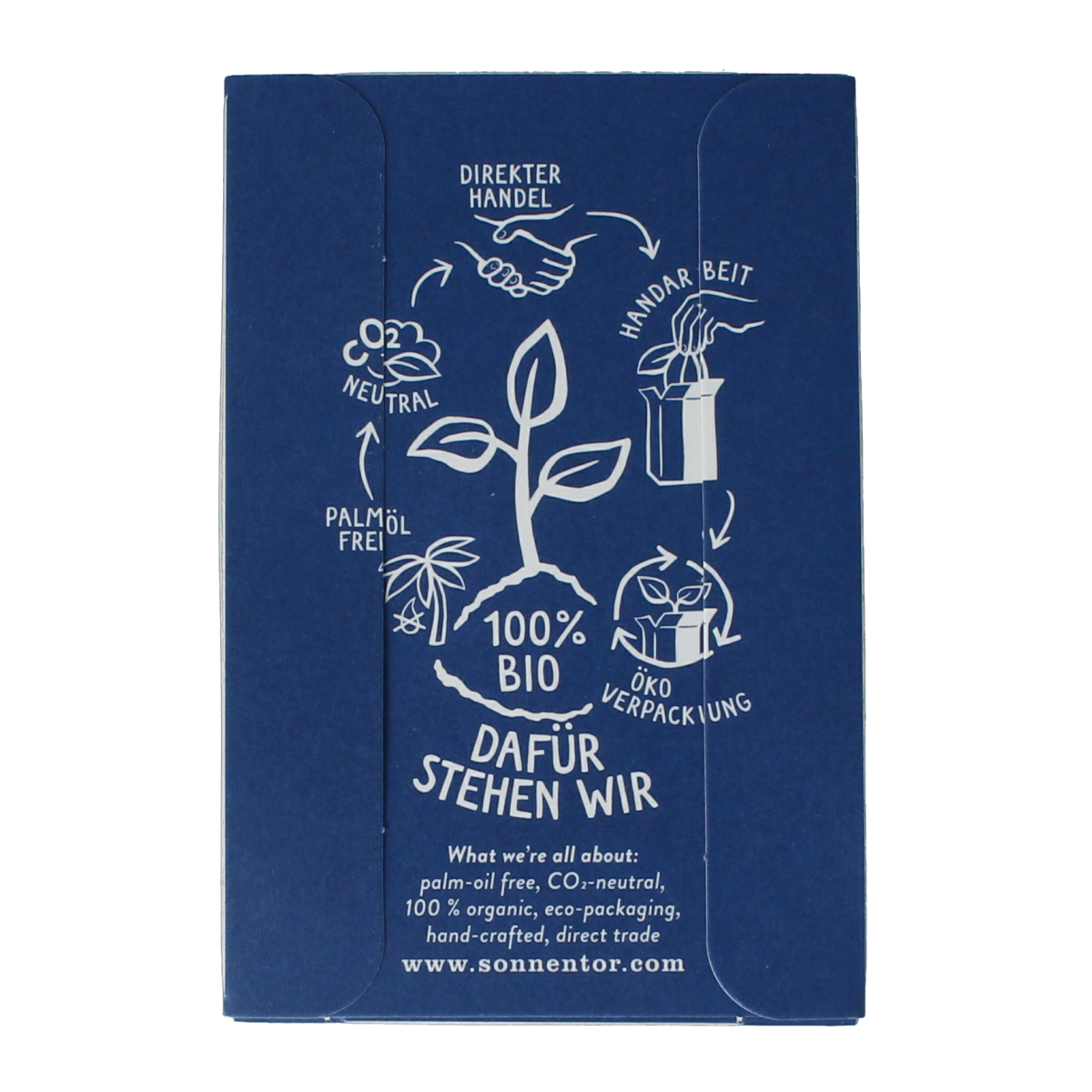 Organic Sonnentor citron thyme tea in 18 tea bags, featuring fresh lemon and herbal thyme leaves in a package.