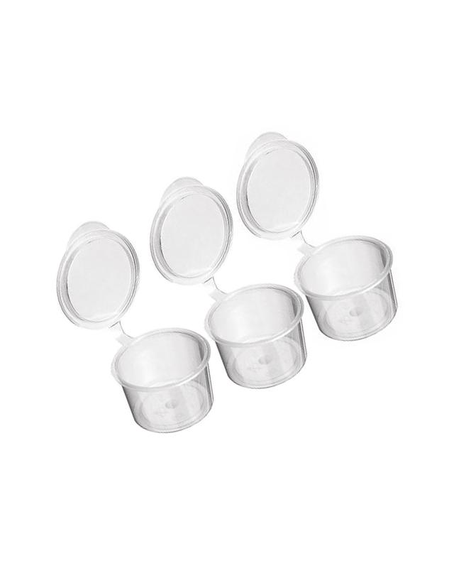 Ginkel's Zak proefcupjes, 10ml, packaging material, set of 20, plastic sampling cups for food or beverage testing.