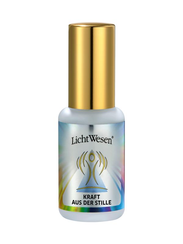 Lichtwesen Kracht van de Stilte Vanille Geurspray 30ml, spiritualiteit scent with a sleek bottle and minimalist label.