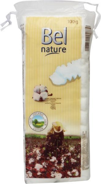 Bel Nature Zigzag Watten, 100g, soft cotton padding with zigzag weave, ideal for crafts and personal care, shown in the image.