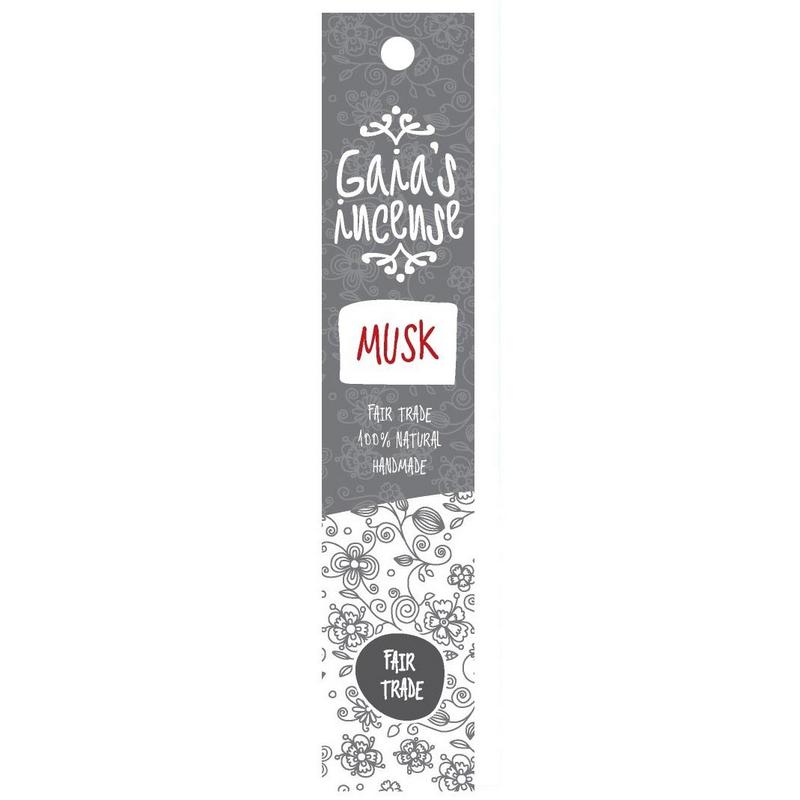 Scented Volatile Wierook musk incense sticks, 15-pack, natural aromatic sticks for calming and aromatic ambiance.