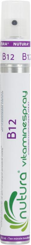 Vitamist Nutura Vitamine B12-60 druppels, vitamine B12-supplement in een flesje van 14,40 ml