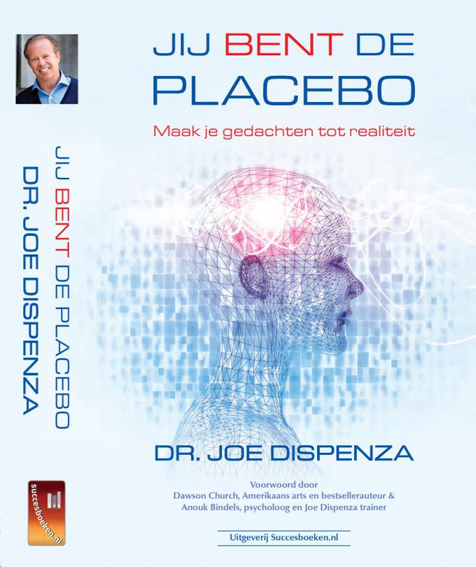 succesboeken Jij bent de placebo book cover with title and author visible, showcasing the Succesboeken Jij bent de placebo book