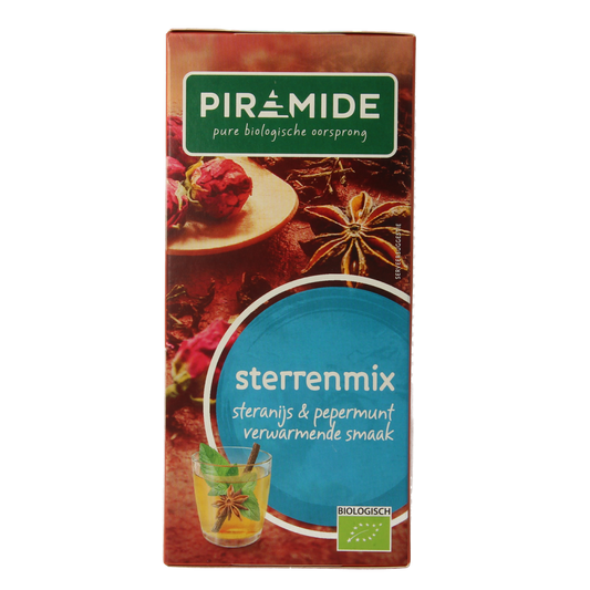 Piramide Sterrenmix thee eko bio 20.00 Zakjes