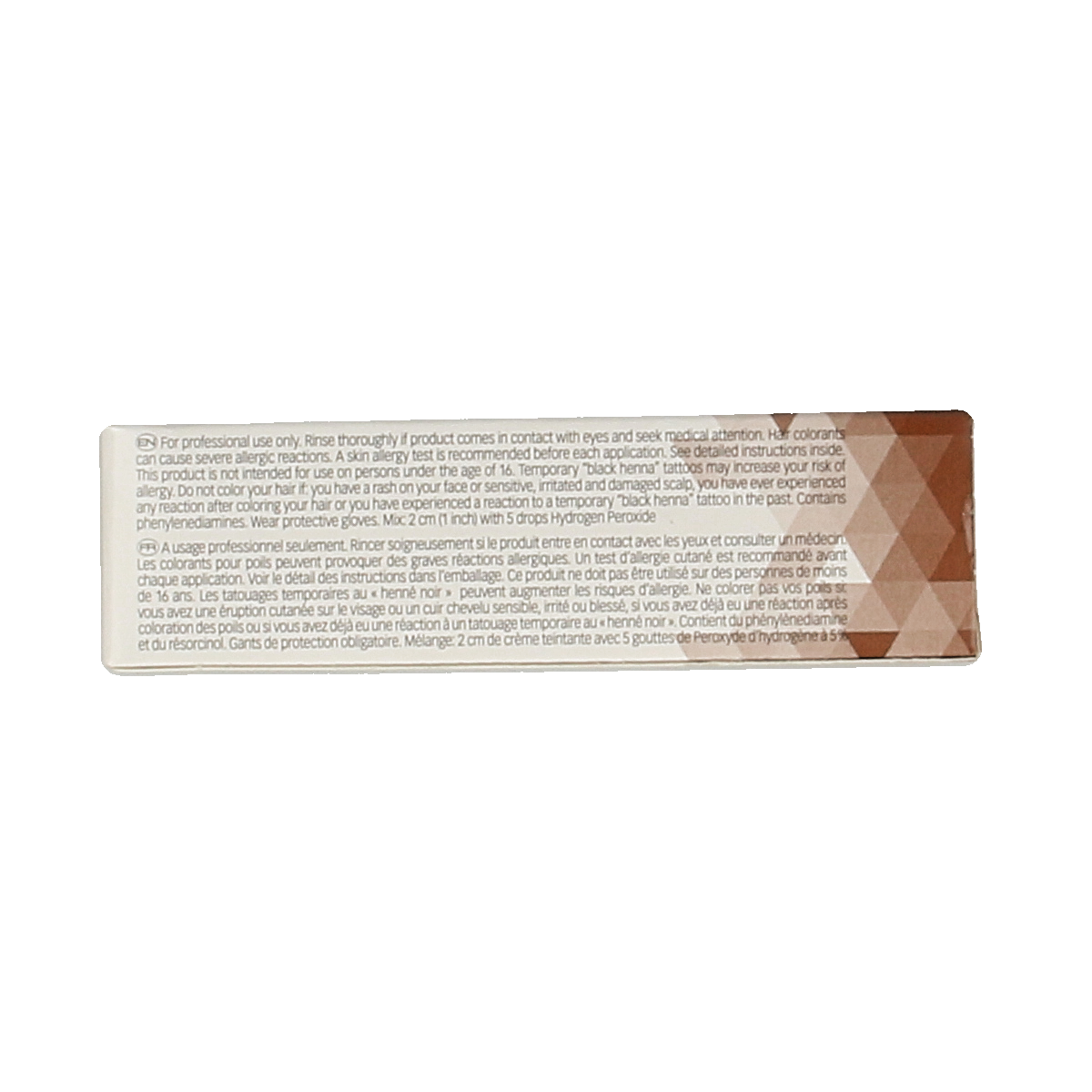 Combinal Wenkbrauwen Wimperverf bruin 15ml make-up product with brush applicator and brown dye for eyebrows and eyelashes.