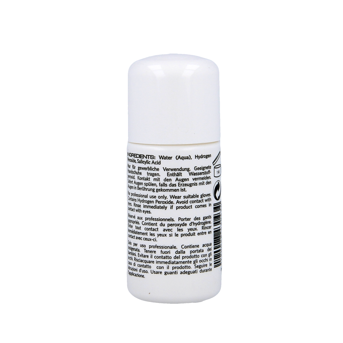 Combinal Waterstofperoxide 5% 20ml bottle, a hydrogen peroxide cleaning product from Combinal, with white cap and clear label.