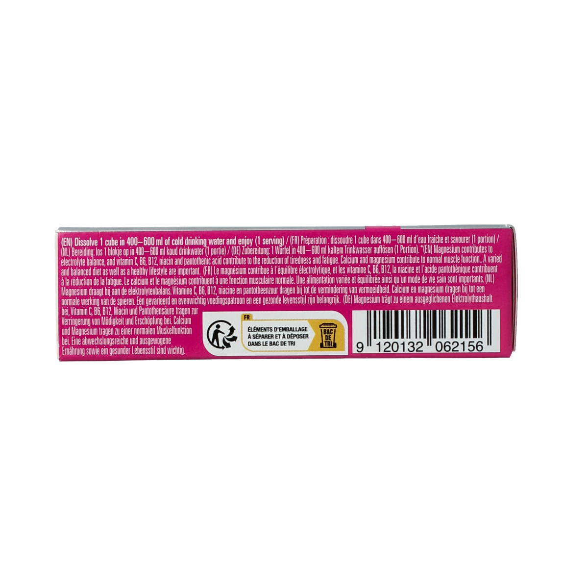 Waterdrop Microlyte Berry flavored drink tablets in a pack of 12 for refreshing hydration and flavor enhancement.
