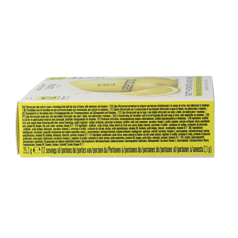 Waterdrop Microdrink summer lemon flavor in a pack of 12, colorful drink sachets for flavored water or beverages.