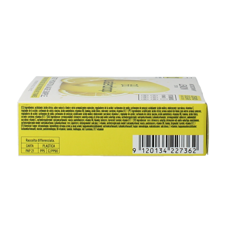 Waterdrop Microdrink Summer Lemon flavor in a pack of 12, colorful sachets for flavored water or drinks.