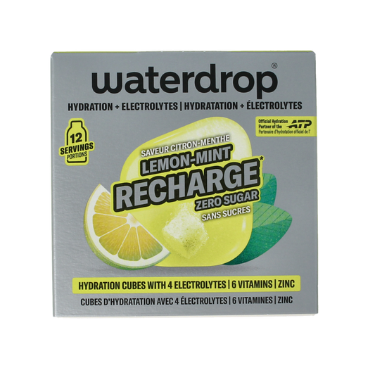 Waterdrop  Microlyte lemon mint 12.00 Stuks