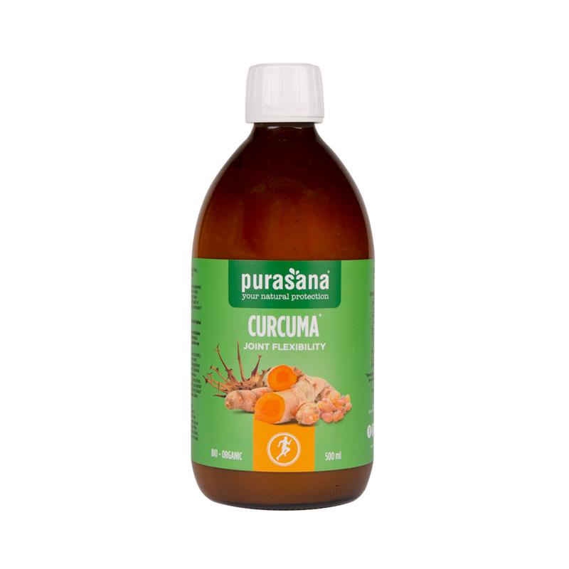 Purasana Curcuma boswelia & harpago joint flexibility bio 500.00 Milliliter