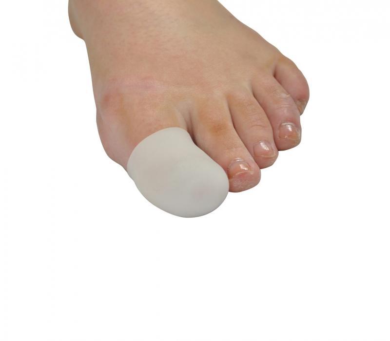 Able 2 Teenkap polymergel M/L for foot care, shown in packaging, designed to protect and cushion toes.