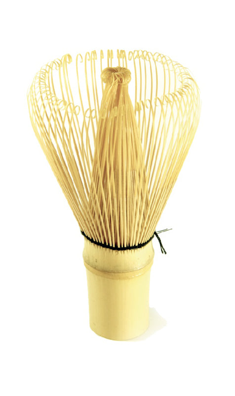 Biotona Bamboo whisk for cooking and serving, 1 piece, natural bamboo kitchen tool for whisking and mixing.