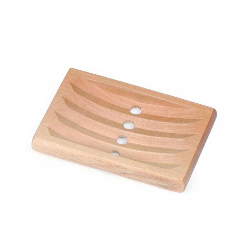 Najel Aleppo hout zeepbakje for Aleppo soap, natural wooden soap dish, stylish and functional for bathroom or kitchen use.