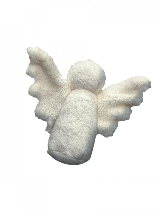 Lichtwesen Moed engel hanger, 17cm, decorative metal angel ornament for hanging or display.