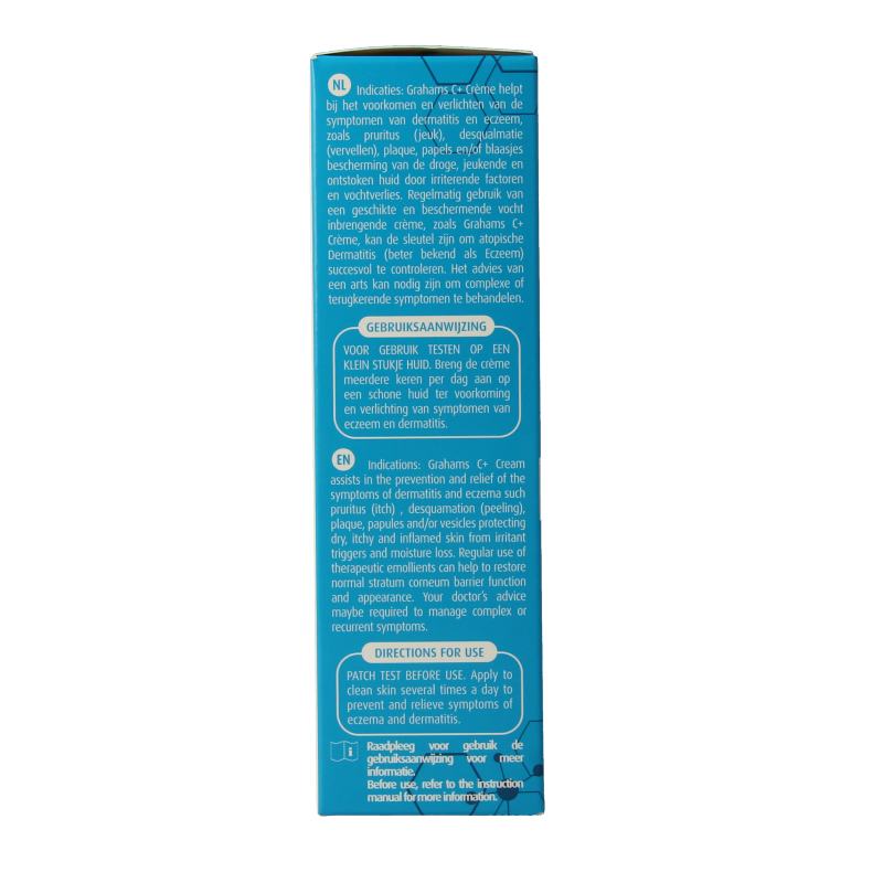 Grahams C+ Creme 50g, a body care product featuring a tube with the Grahams brand logo and bright packaging design.