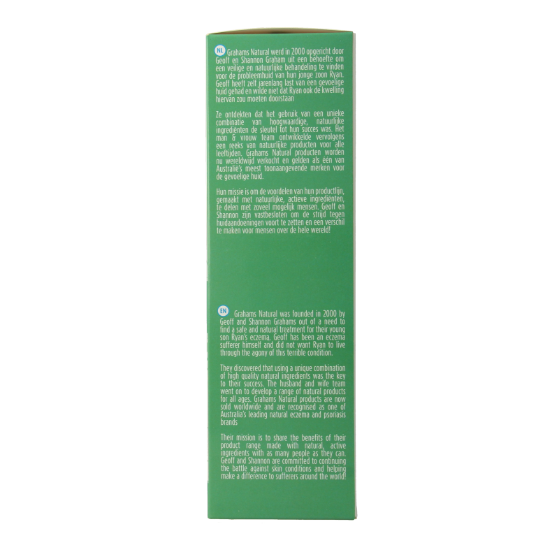 Grahams Skin moisturizing lotion in a 200ml bottle, facial skincare product with smooth, hydrating formula and minimalist label design.