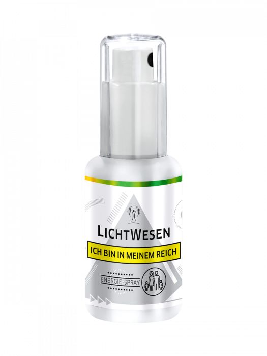 Lichtwesen Ik ben in mijn rijk lichaamsverzorging 30ml bottle with elegant design and product label visible.