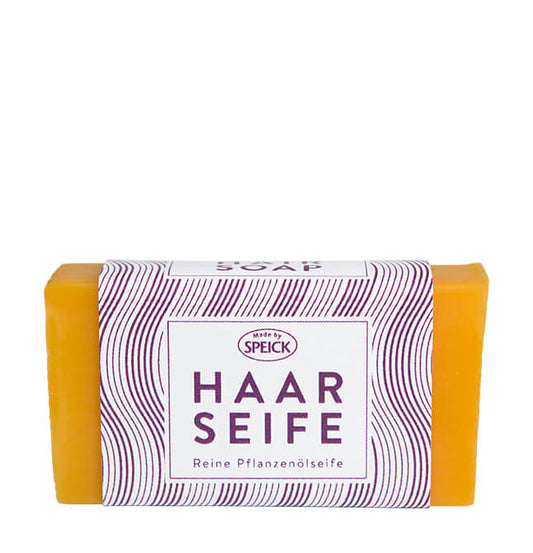 Speick Haarzeep 45g natural hair care soap with herbal ingredients, designed for gentle cleansing of hair and scalp.