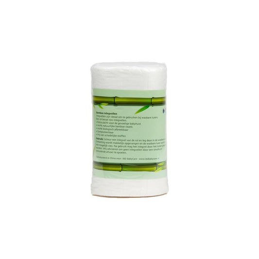 IBD bamboo incontinent inlegvellen rol, 100 inlegvellen, soft and absorbent for discreet bladder protection