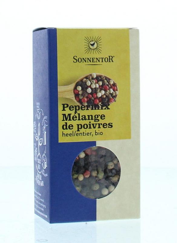 Sonnentor Peperkorrels gemengd bio 50.00 Gram