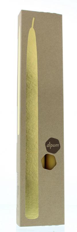 Two Dipam B2 domplekaars made of beeswax in brown, measuring 2.2 x 30 cm, shown in the image.