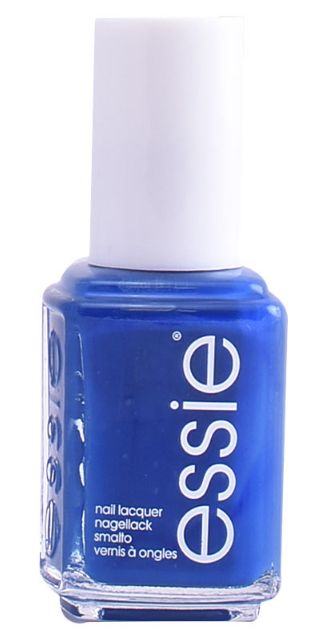 Essie Mesmerized nail polish bottle, 13.5ml, with a sleek black cap and vibrant nail polish color visible in the image.