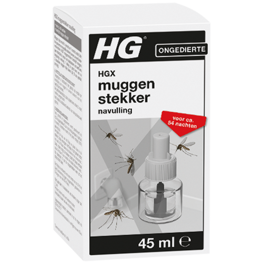 HG X muggenstekker navulling for steken en beten, 1 stuk, insect bite treatment refill, natural remedy for insect bites.