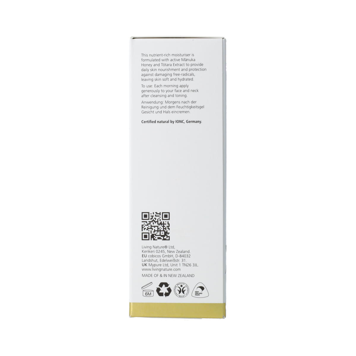 Living Nature Nourishing daycream 60.00 Milliliter