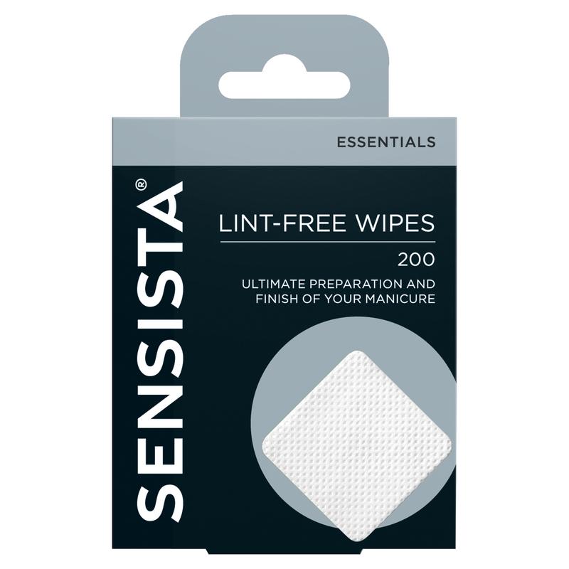 Sensista lint-free wipes for makeup, 200-piece pack, soft and gentle for clean and flawless application.