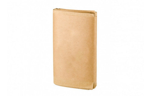Biomat compostable paper wastebags, 10-liter household trash bags, pack of 50, eco-friendly biodegradable garbage bags.