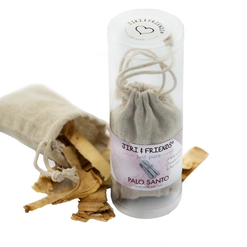 Jiri & Friends Huisparfum geurzakje met palo santo hout voor een natuurlijke geur in huis, 1 stuk.