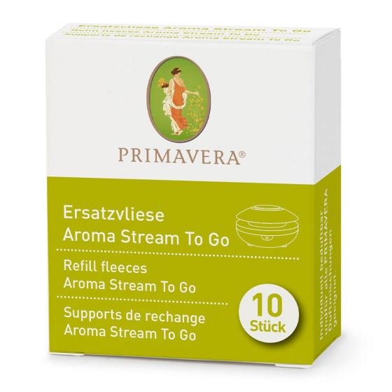 Primavera Aromastream to go geurverspreider vervangende filters, set of 10 replacement filters for portable air fresheners.