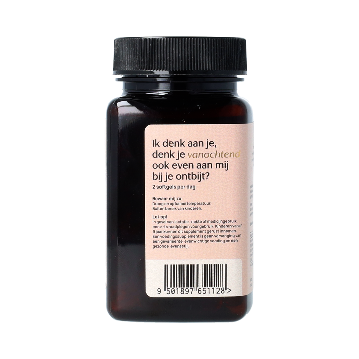 Ortholon Omega 3 Vetzuren capsules, 30-count bottle, showing the supplement with softgel capsules and product packaging.