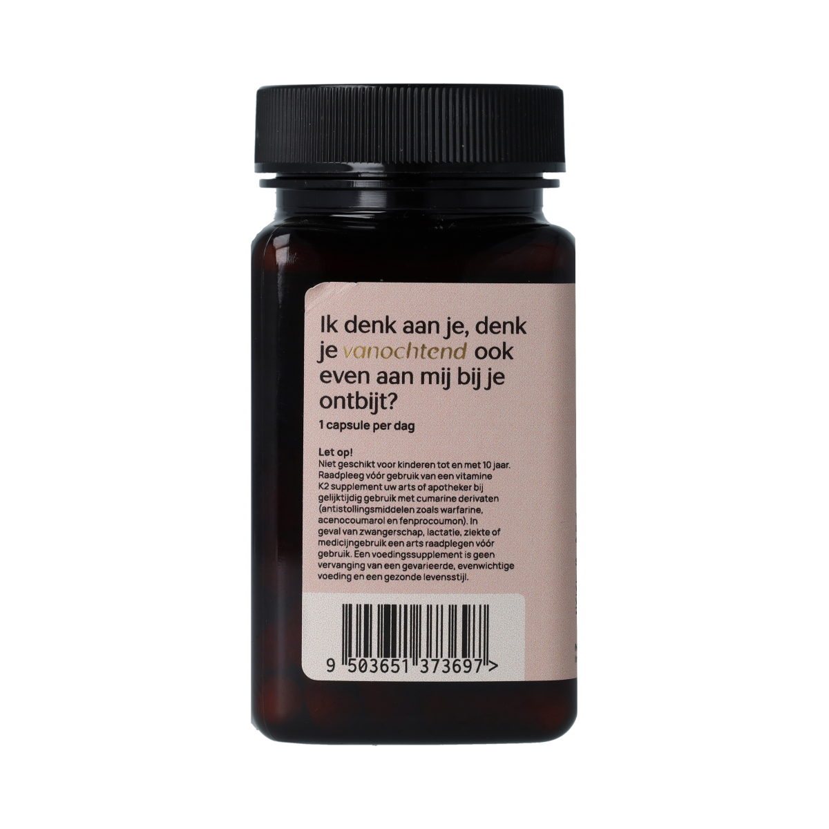 Ortholon Vitamin D3 + K2 multi capsules in a bottle, supplement for bone and immune health, shown in the image.
