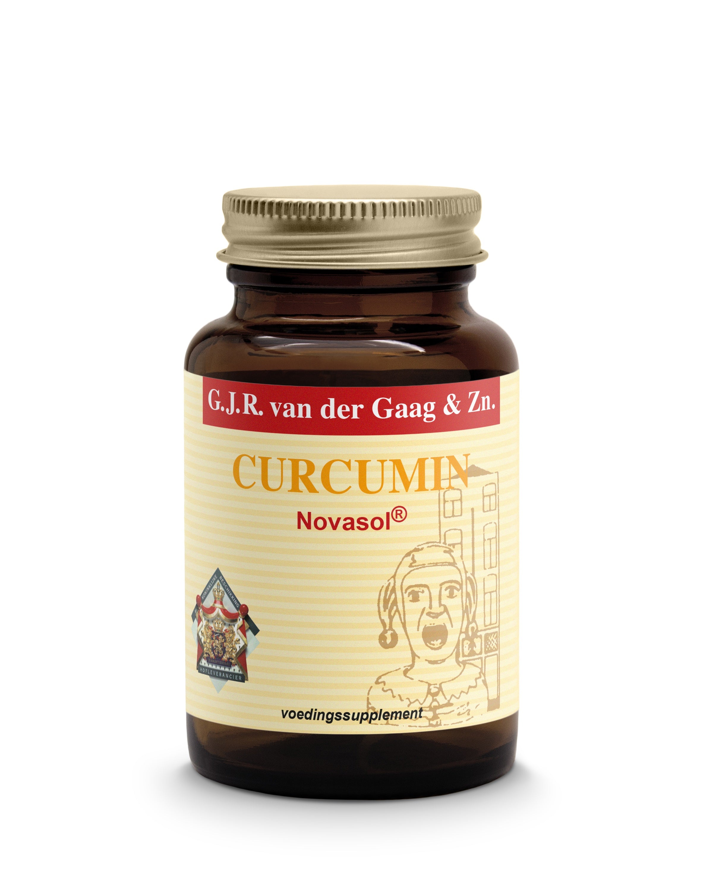 Novasol Curcumin NovaSOL® vegetarian capsules, 500mg, high absorption, dietary supplement with 60 capsules.