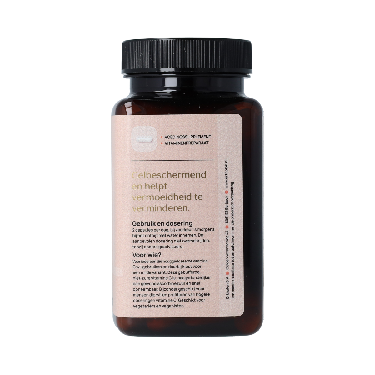 Ortholon Vitamine C Zuurvrij 100.00 Capsules