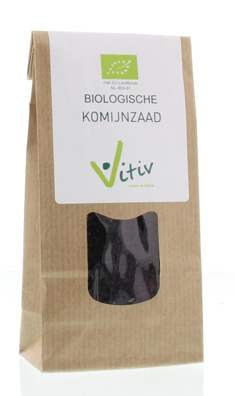 Vitiv Zwart komijnzaad bio 100.00 Gram