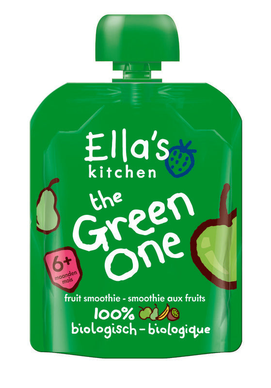 Ella's Kitchen The green one 6+ maanden bio 90.00 Gram