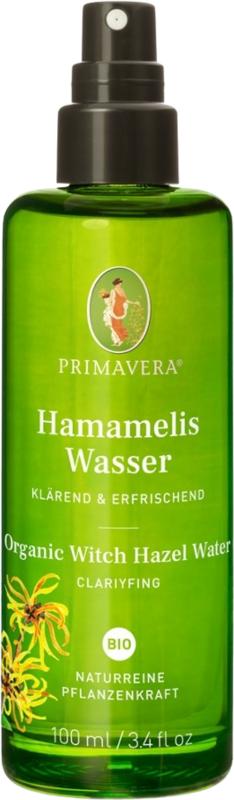 Primavera Swiss Pine Cedar Water Bio in 100ml bottle, natural essential oil with pine and cedar aroma, for aromatherapy and wellness.