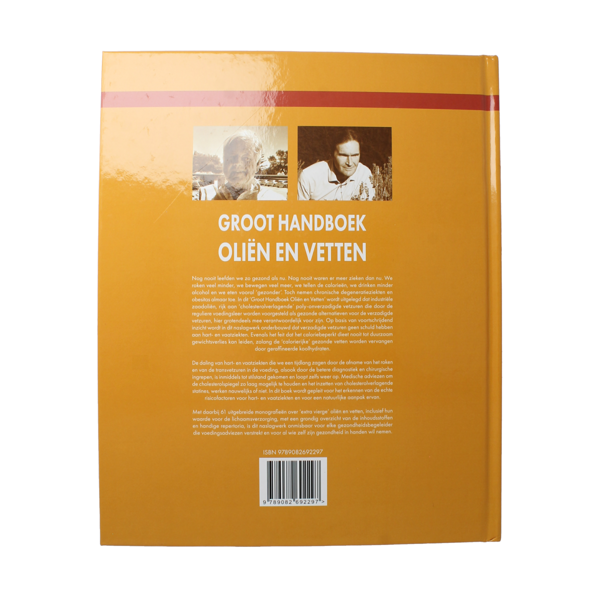 Chi Groot Handboek Olien & Vetten book cover, featuring title and author, about oils and fats, in a colorful design.