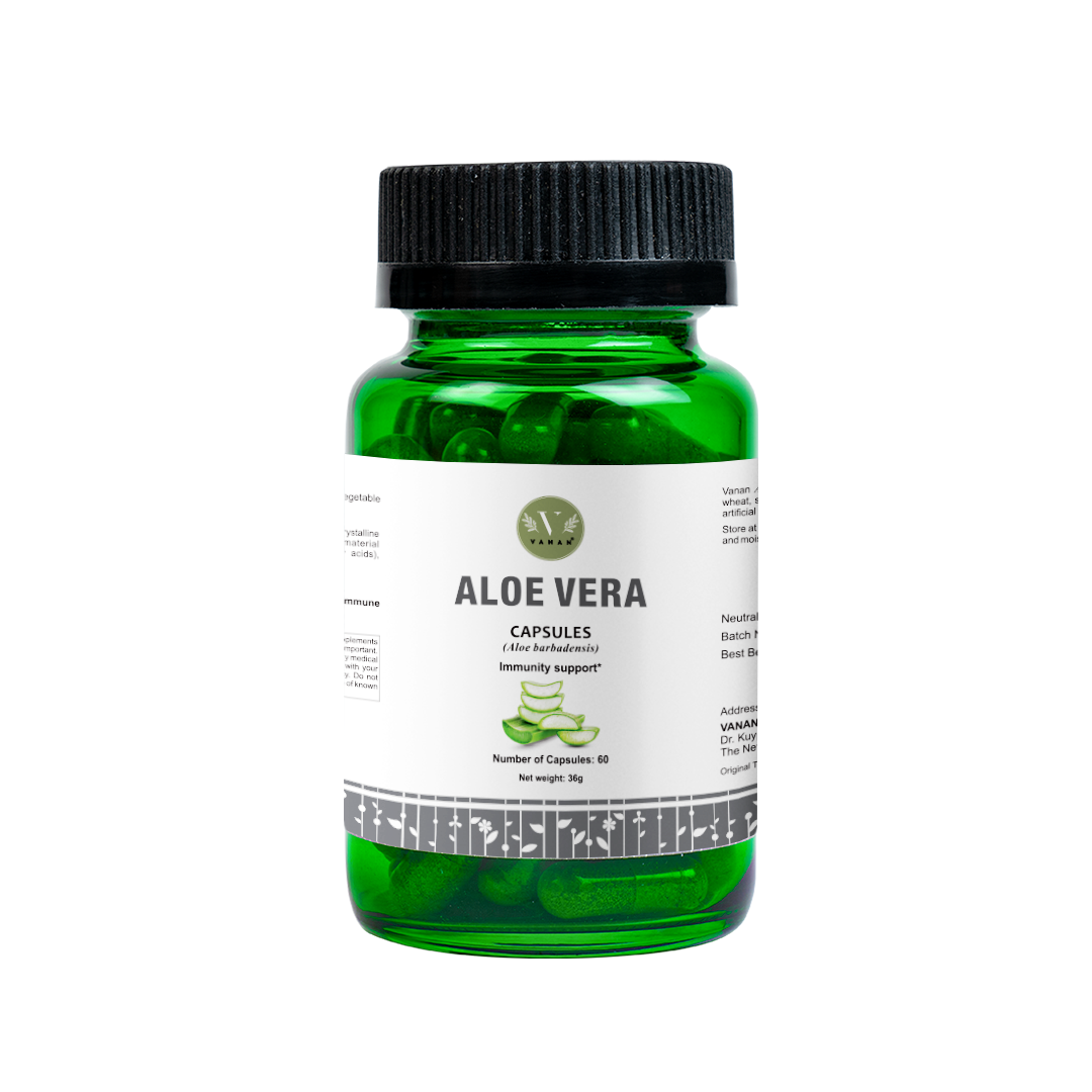 Vanan Aloe Vera Capsules 60.00 Capsules