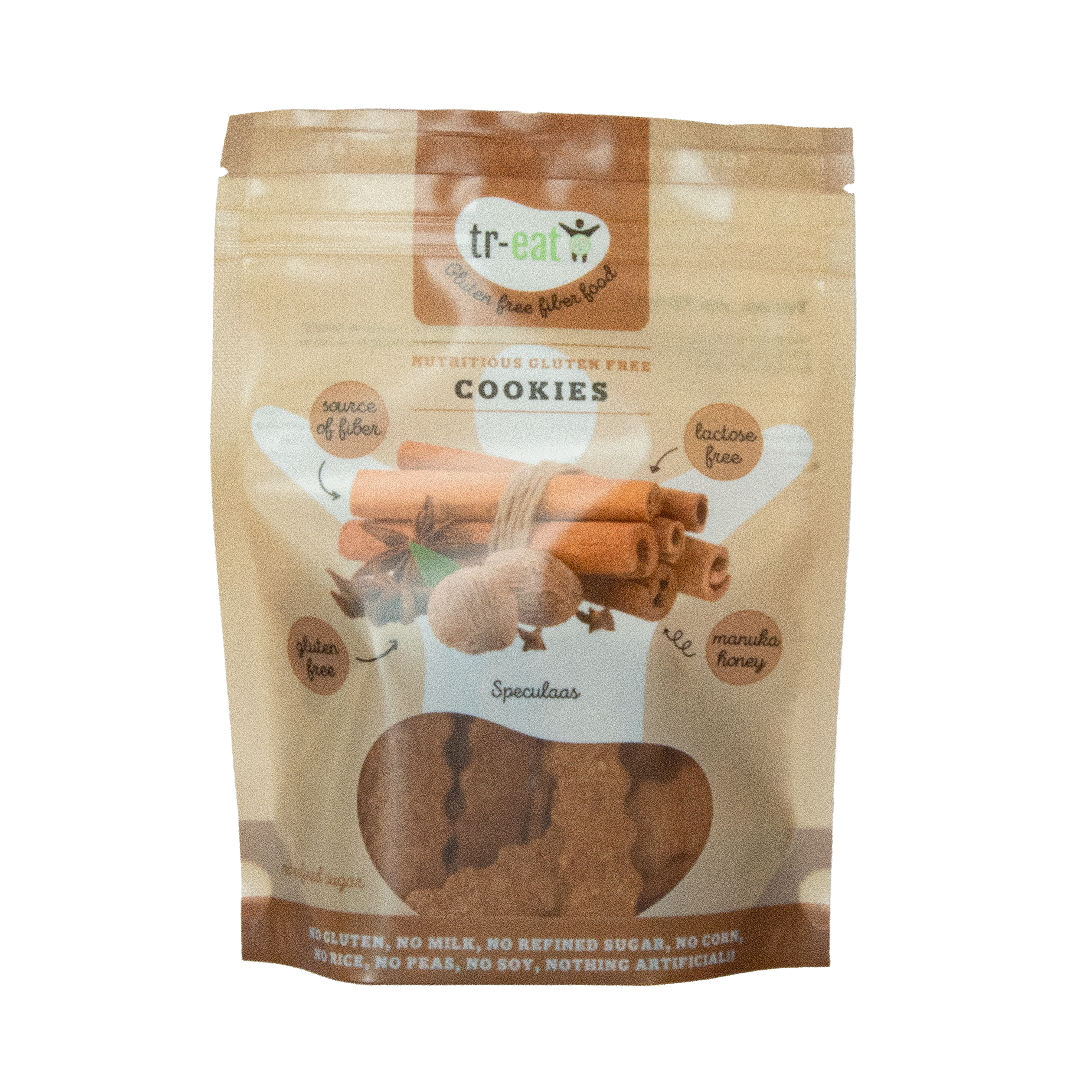 Treat Cookies speculaas glutenvrij 80.00 Gram