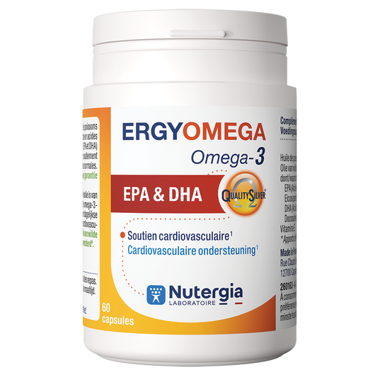 Nutergia ErgyOmega 3 60 Caps. 60.00 Capsules