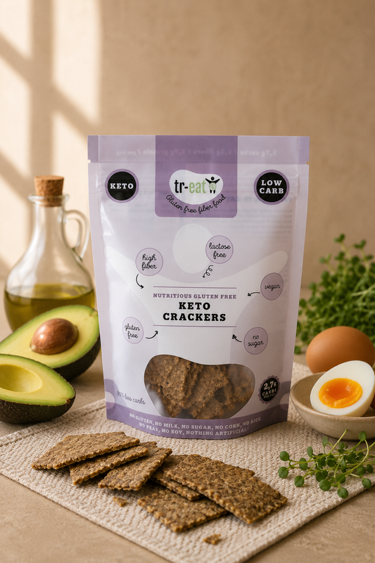 Treat Crackers keto glutenvrij 60.00 Gram